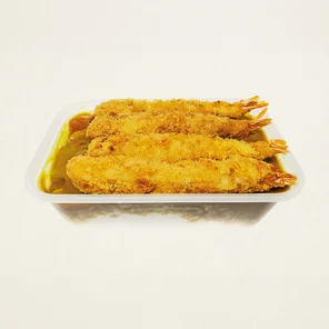 Meal card cover for: Prawn Katsu Curry