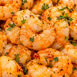 Meal card cover for: Marinated Prawns 🍤