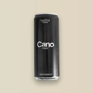 Meal card cover for: Cano Sparkling Water