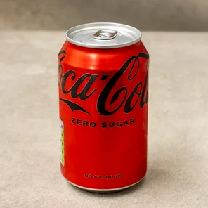 Meal card cover for: Coke Zero