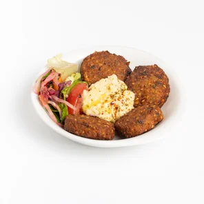 Meal card cover for: Falafel Bites