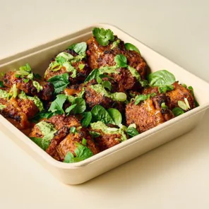 Meal card cover for: Chickpea Chaat
