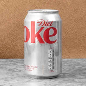Meal card cover for: Diet Coke
