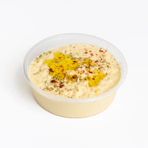 Meal card cover for: Hummus