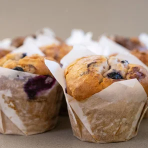 Meal card cover for: Blueberry muffin
