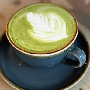 Meal card cover for: Matcha Latte