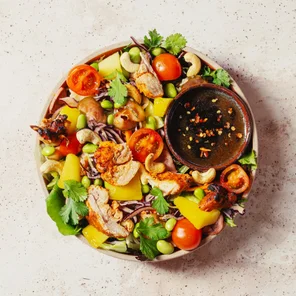 Meal card cover for: Rainbow summer salad