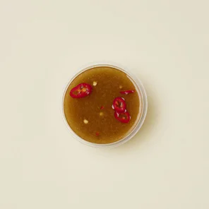 Meal card cover for: Lime  Chilli Vinaigrette