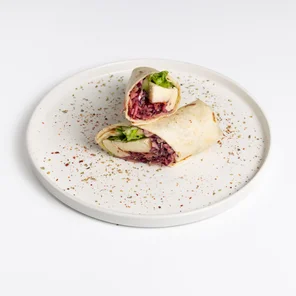 Meal card cover for: Grilled Halloumi Wrap