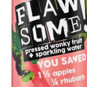 Meal card cover for: Apple Rhubarb Sparkling Water Flawsome