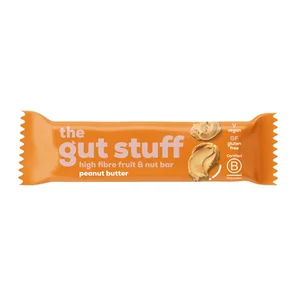 Meal card cover for: the gut stuff - peanut butter
