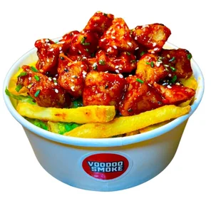Meal card cover for: Hickory BBQ Chicken (Buttermilk Crispy) - Dirty Fries