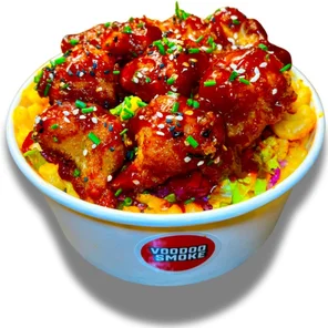 Meal card cover for: Hot Honey Chicken (Crispy Buttermilk) - Mac and Cheese