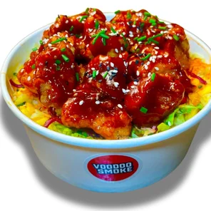Meal card cover for: Hickory BBQ Chicken (Crispy Buttermilk) - Southwest Rice