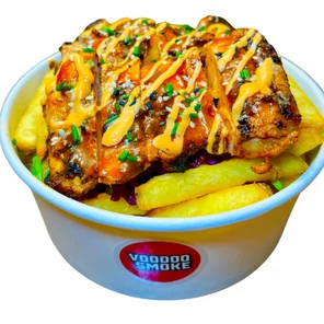 Meal card cover for: Lemon and Herb Chicken (Chargrilled) - Dirty Fries