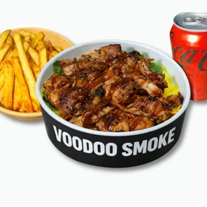 Meal card cover for: Rice and Chicken Meal Deal