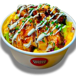 Meal card cover for: Louisiana BBQ Chicken (Chargrilled) - Mac and Cheese