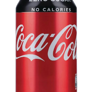 Meal card cover for: Coke Zero