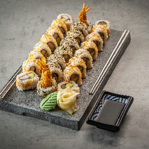 Meal card cover for: Maki 3 (meal for 3) 24 pieces