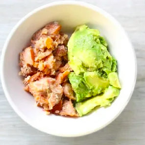 Meal card cover for: Salmon and Avocado HIIT