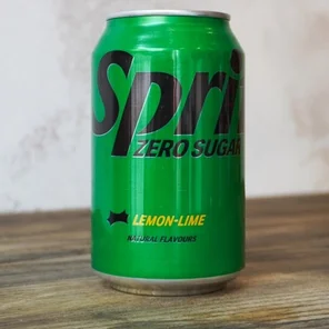 Meal card cover for: Sprite Zero