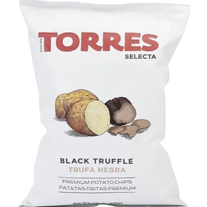 Meal card cover for: Torres Black Truffle Crisps