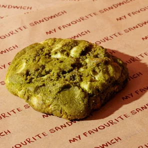 Meal card cover for: Matcha and White Choc
