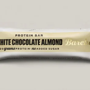 Meal card cover for: Barebells White chocolate almond protein bar