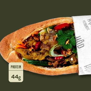 Meal card cover for: Caramel Chicken Banh Mi