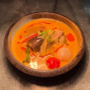 Meal card cover for: Duck Curry