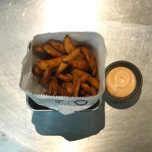 Meal card cover for: Sweet Potato Fries