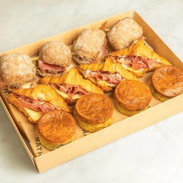 Meal card cover for: CAT Mini savoury selection platter CAT