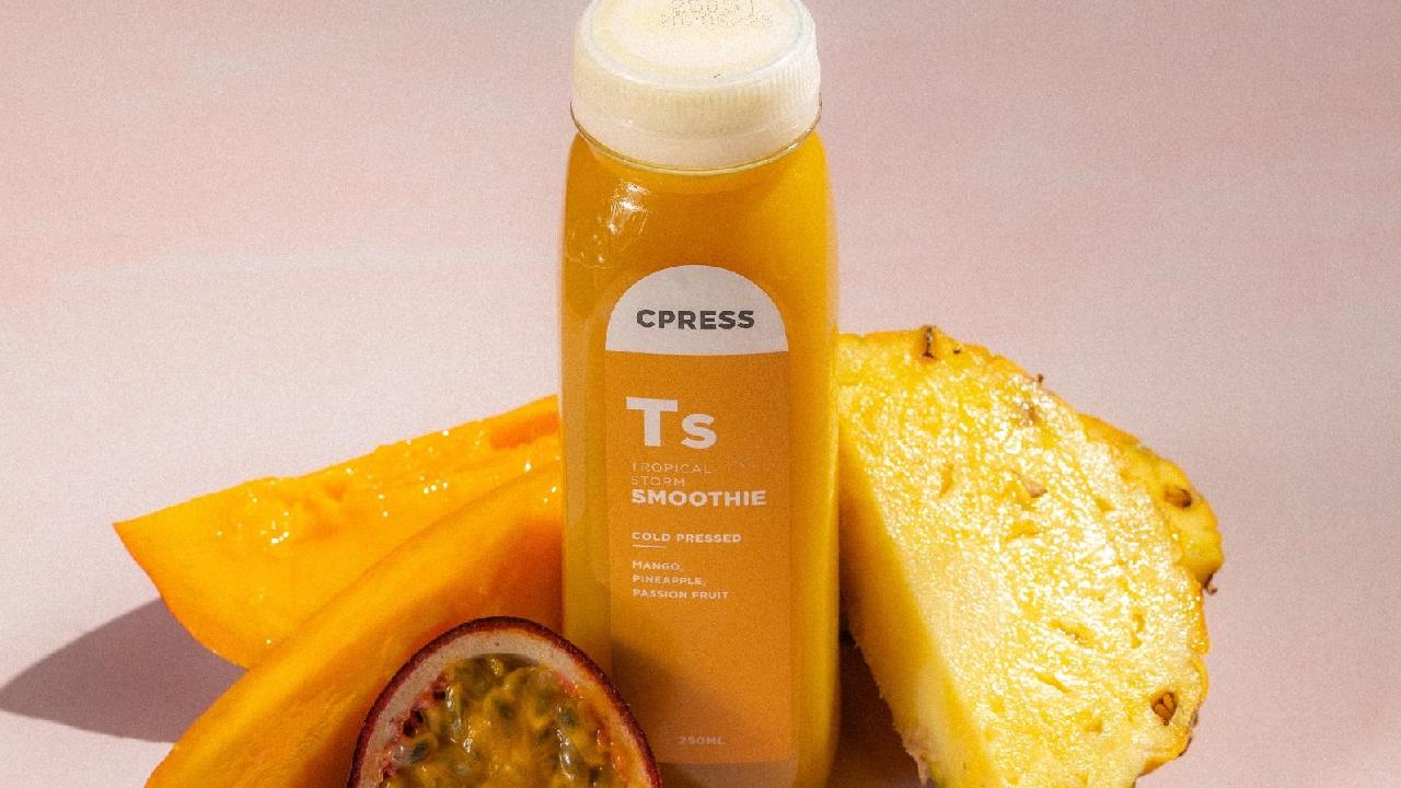 Meal card cover for: Tropical storm smoothie