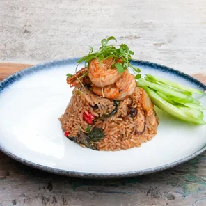 Meal card cover for: Nasi Goreng
