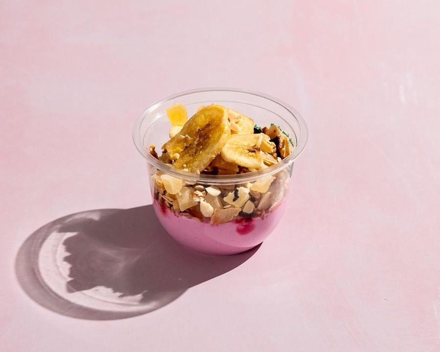 Meal card cover for: CAT Dragon fruit yoghurt pot CAT