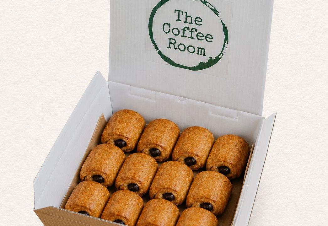 Meal card cover for: 12x Mini Pain Au Chocolate
