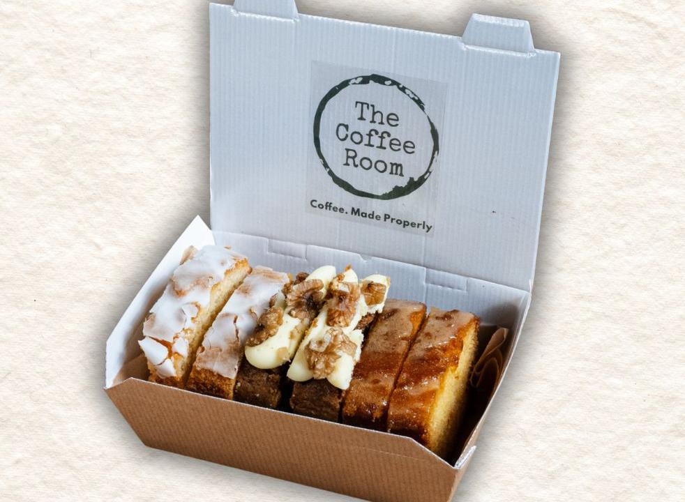 Meal card cover for: 6x Gluten-free Orange & Polenta Loaf Slice (in 24 bites)