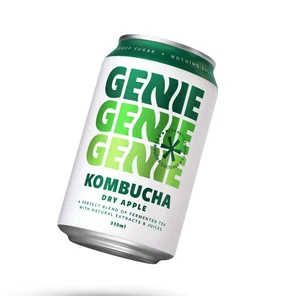 Meal card cover for: kombucha dry apple