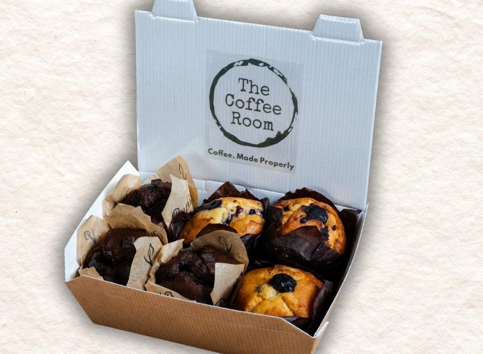 Meal card cover for: 6x Vegan Chocolate Muffin