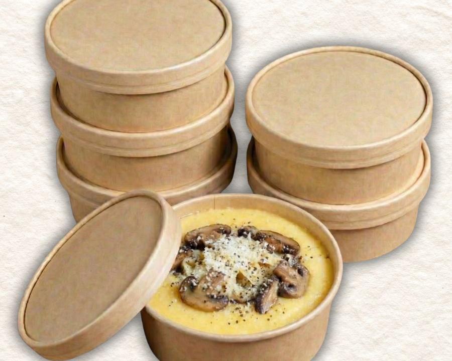 Meal card cover for: 6x Gluten Free Polenta Truffle & Mushroom