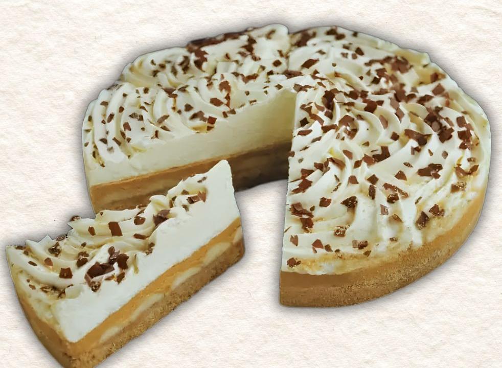 Meal card cover for: Banoffee Pie (~12 Slices)