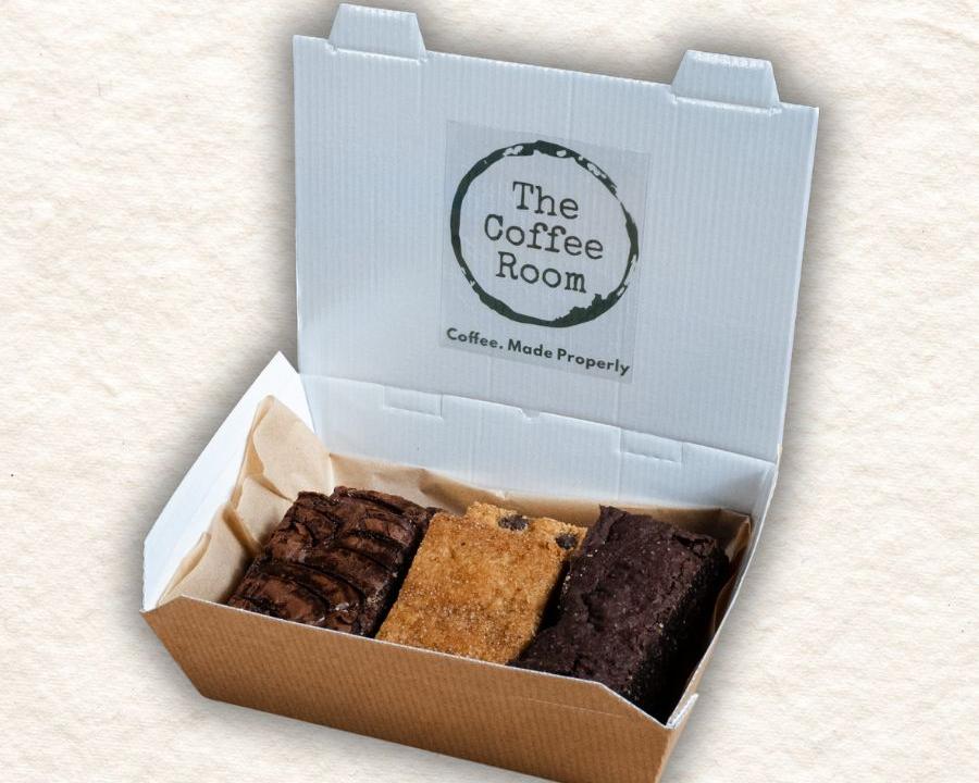 Meal card cover for: 6x Vegan & Gluten Free Peanut Butter Blondies (in 24 bites)