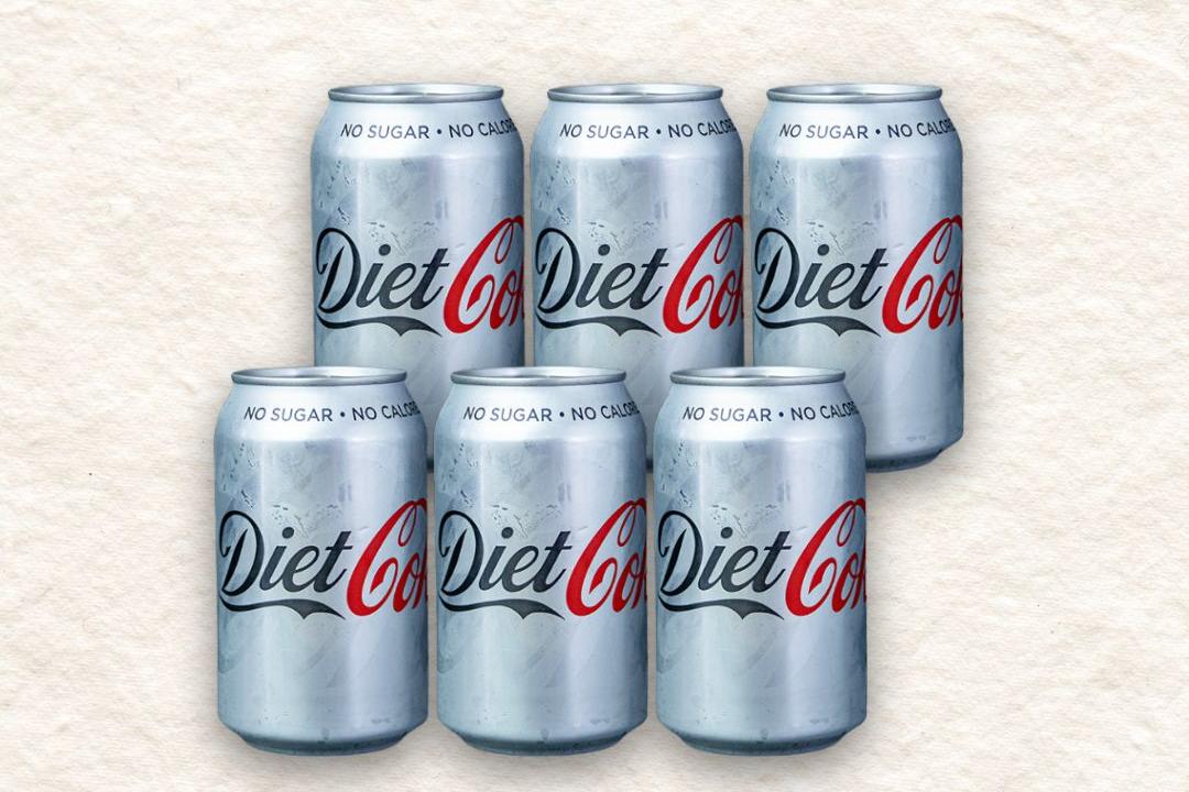 Meal card cover for: 6x Diet Coke (330ml)