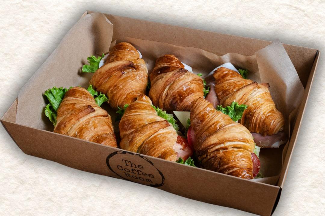 Meal card cover for: 6x Ham & Cheese Croissant