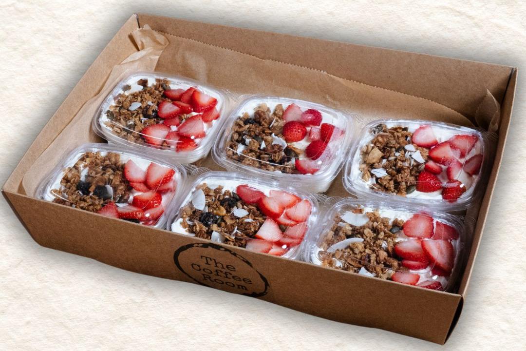 Meal card cover for: 6x Honey Overnight oat bircher