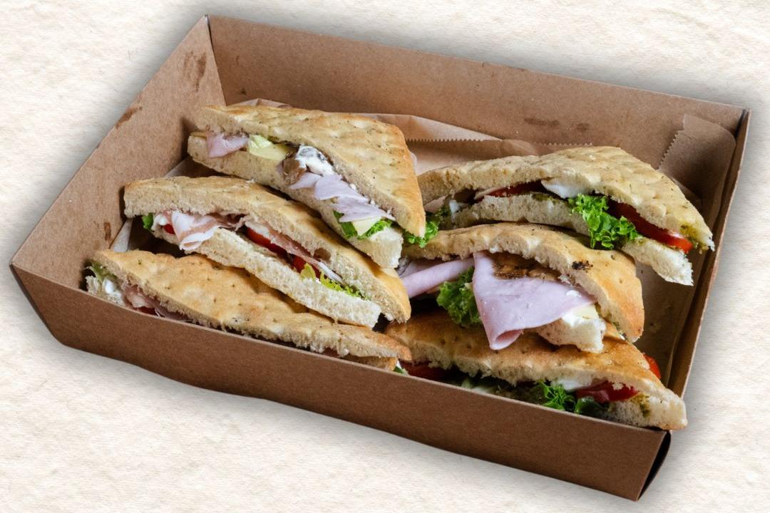 Meal card cover for: 6x Pesto Focaccia