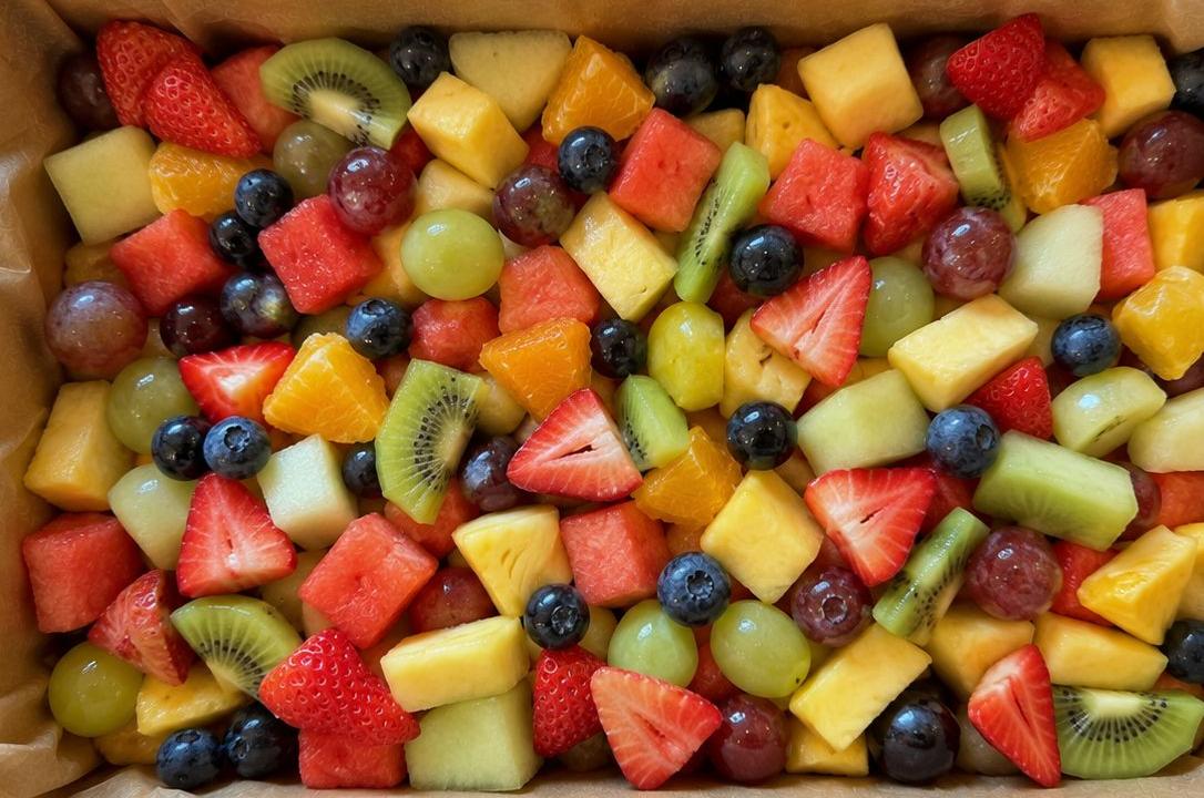 Meal card cover for: Fresh Fruit Salad (2Kg)