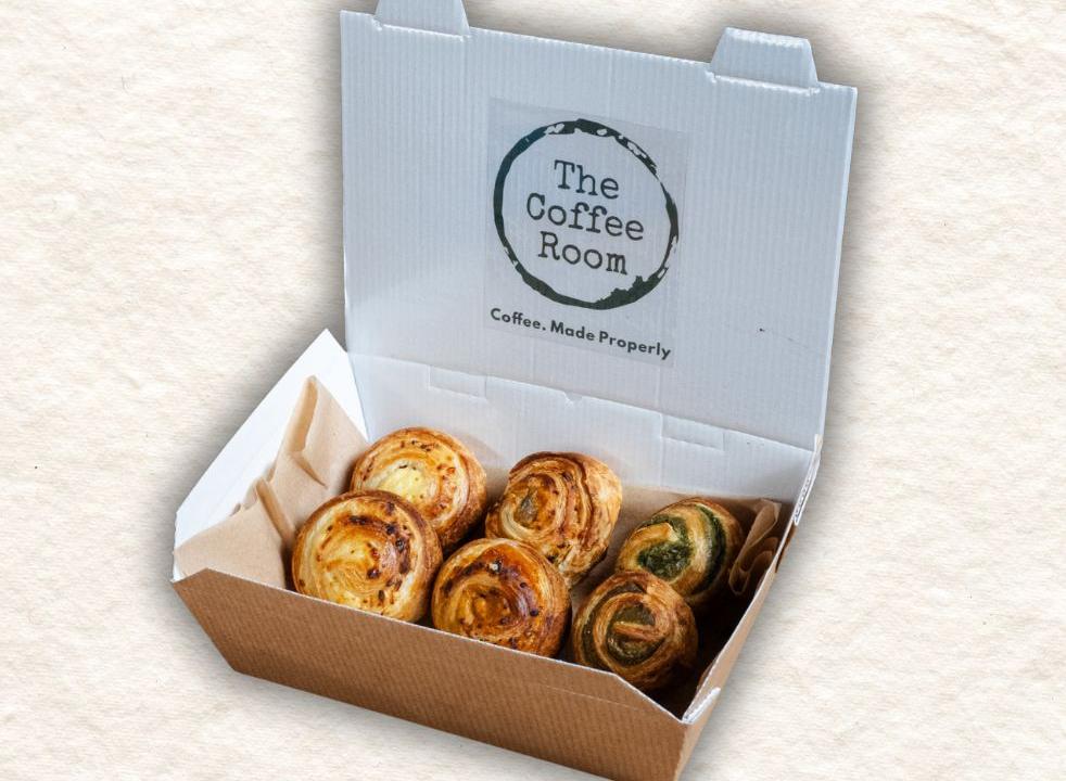 Meal card cover for: 6x Mini Swirls Trio (Tomato & Cheese)