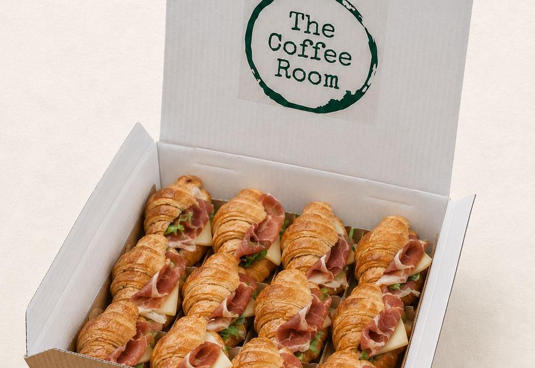Meal card cover for: 12x Mini Ham & Cheese Croissant
