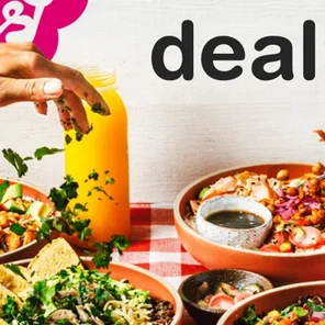 Meal card cover for: Halloumi Meal deal